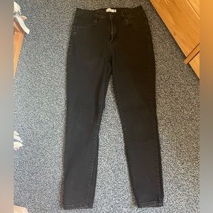 Size 4 skinny black jeans, worn twice